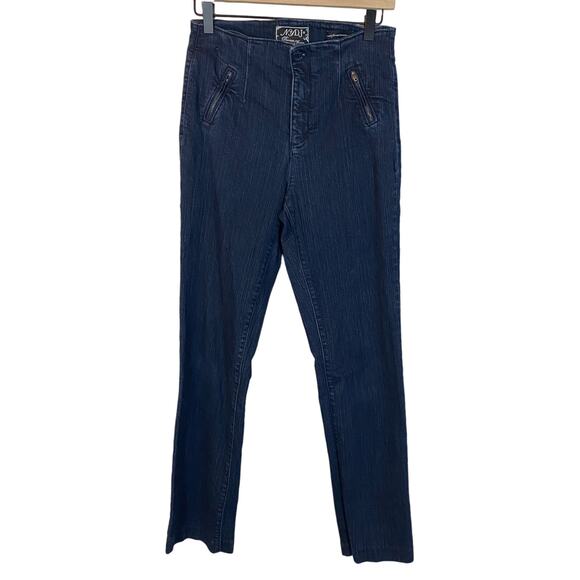 NYDJ Not Your Daughter's Jeans Lift & Tuck No Waistband Tapered Leg Jeans Sz 4 - Picture 1 of 10